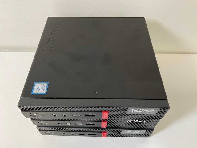 Lenovo thinkcentre m720q, core(tm) i5 8th gen, 8 gb ram, 128 gb nvme mini desktops (3x) - afbeelding 3 van  10