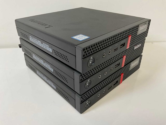 Lenovo thinkcentre m720q, core(tm) i5 8th gen, 8 gb ram, 128 gb nvme mini desktops (3x) - afbeelding 5 van  10