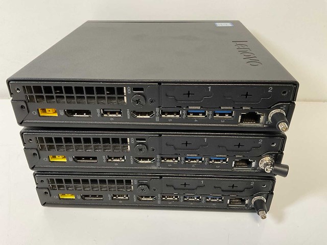 Lenovo thinkcentre m720q, core(tm) i5 8th gen, 8 gb ram, 128 gb nvme mini desktops (3x) - afbeelding 6 van  10