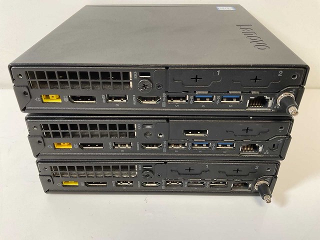 Lenovo thinkcentre m720q, core(tm) i5 8th gen, 8 gb ram, 128 gb nvme mini desktops (3x) - afbeelding 4 van  8