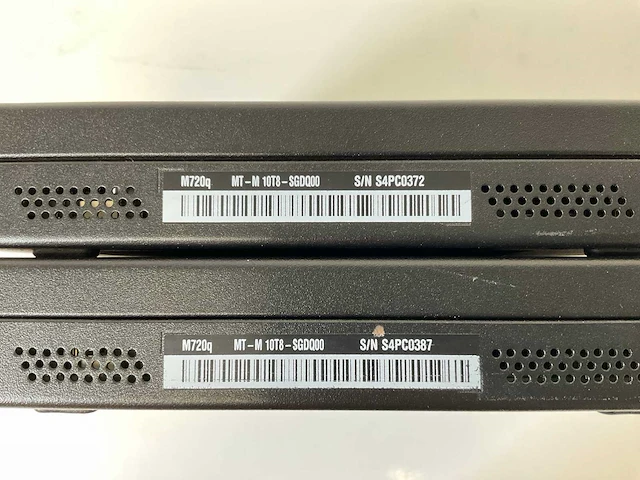 Lenovo thinkcentre m720q, core(tm) i5 9th gen, 16 gb ram, 256 gb nvme mini desktop (2x) - afbeelding 7 van  7