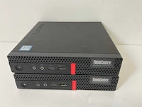 Lenovo thinkcentre m720q, core(tm) i5 9th gen, 16 gb ram, 256 gb nvme mini desktop (2x) - afbeelding 1 van  7