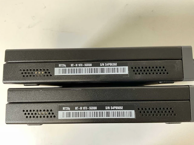 Lenovo thinkcentre m720q, core(tm) i5 9th gen, 16 gb ram, 256 gb nvme mini desktop (2x) - afbeelding 7 van  7