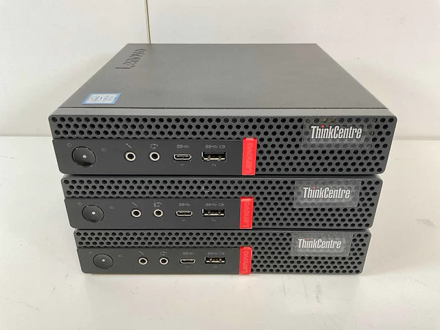 Lenovo thinkcentre m720q, core(tm) i5 9th gen, 16 gb ram, 256 gb ssd mini desktops (3x) - afbeelding 1 van  7