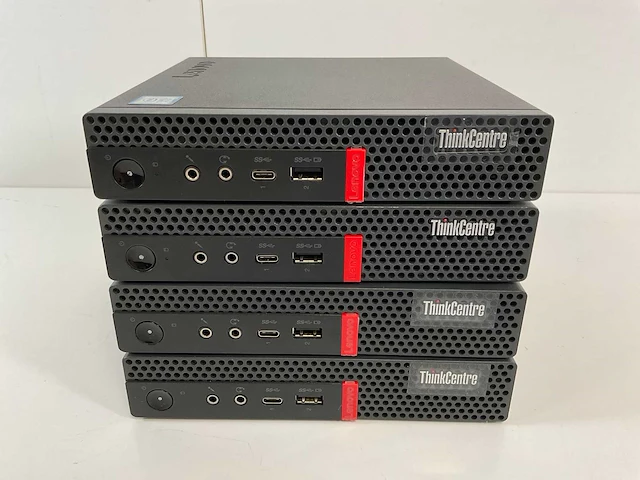 Lenovo thinkcentre m720q, core(tm) i5 9th gen, 16 gb ram, 256 gb ssd mini desktops (4x) - afbeelding 1 van  7