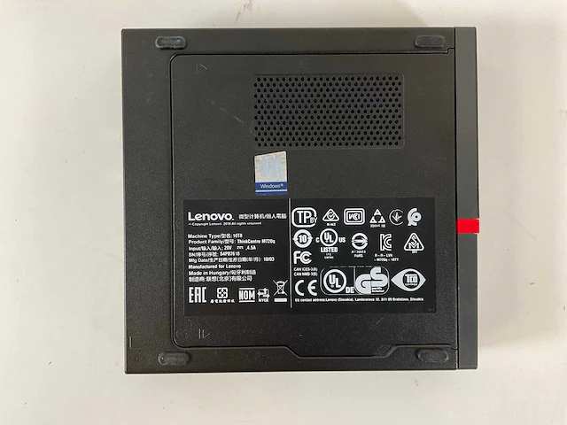 Lenovo thinkcentre m720q, core(tm) i5 9th gen, 16 gb ram, 256 gb ssd mini desktops (4x) - afbeelding 6 van  7