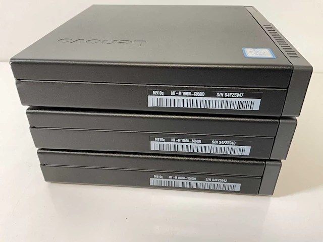 Lenovo thinkcentre m910q, core(tm) i5 7th gen, 8 gb ram, 128 gb ssd mini desktops (3x) - afbeelding 8 van  11