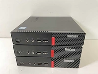 Lenovo thinkcentre m910q, core(tm) i5 7th gen, 8 gb ram, 128 gb ssd mini desktops (3x) - afbeelding 1 van  8