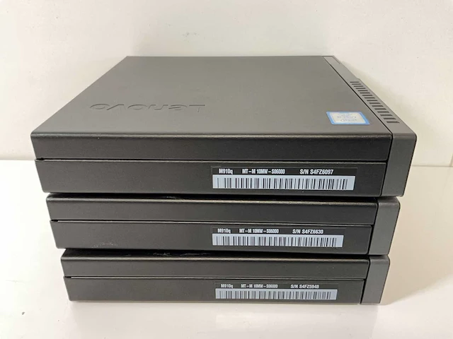 Lenovo thinkcentre m910q, core(tm) i5 7th gen, 8 gb ram, 128 gb ssd mini desktops (3x) - afbeelding 4 van  8