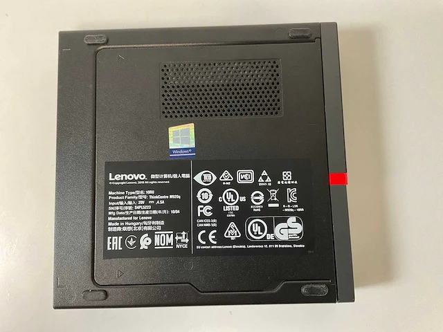 Lenovo thinkcentre m920q, core(tm) i5 8th gen, 8 gb ram, 256 gb ssd mini desktops (3x) - afbeelding 8 van  8