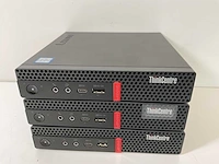 Lenovo thinkcentre m920q, core(tm) i5 8th gen, 8 gb ram, 256 gb ssd mini desktops (3x) - afbeelding 1 van  8