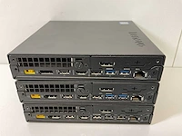 Lenovo thinkcentre m920q, core(tm) i5 8th gen, 8 gb ram, 256 gb ssd mini desktops (3x) - afbeelding 4 van  8