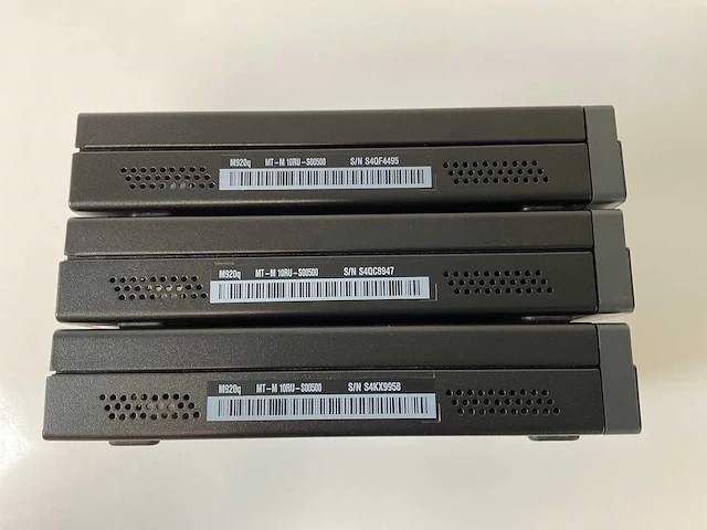 Lenovo thinkcentre m920q, core(tm) i5 8th gen, 8 gb ram, 256 gb ssd mini desktops (3x) - afbeelding 5 van  8
