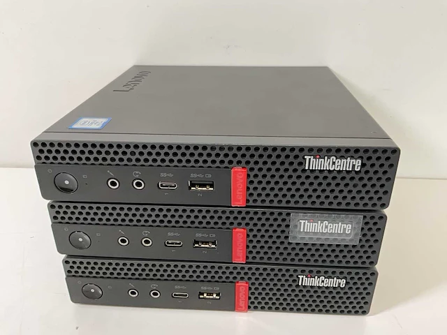 Lenovo thinkcentre m920q, core(tm) i5 8th gen, 8 gb ram, 256 gb ssd mini desktops (3x) - afbeelding 1 van  8