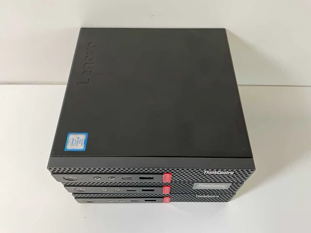 Lenovo thinkcentre m920q, core(tm) i5 8th gen, 8 gb ram, 256 gb ssd mini desktops (3x) - afbeelding 2 van  8