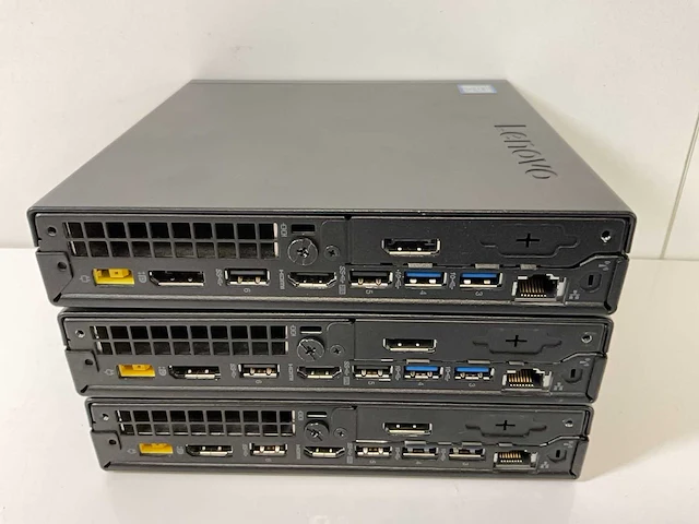 Lenovo thinkcentre m920q, core(tm) i5 8th gen, 8 gb ram, 256 gb ssd mini desktops (3x) - afbeelding 4 van  8