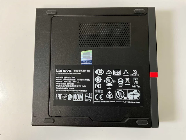 Lenovo thinkcentre m920q, core(tm) i5 8th gen, 8 gb ram, 256 gb ssd mini desktops (3x) - afbeelding 8 van  8
