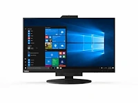 Lenovo thinkcentre tiny-in-one 27 (11jhrat1eu) zwart - afbeelding 1 van  2