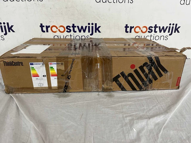 Lenovo thinkcentre tiny-in-one 27 (11jhrat1eu) zwart - afbeelding 2 van  2