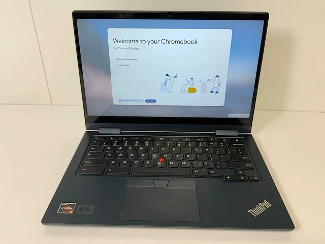 Lenovo thinkpad c13 yoga gen 1 13.3”, amd ryzen 5 3500c, 8 gb ram, 128 gb ssd touchscreen chromebooks (2x) - afbeelding 9 van  15