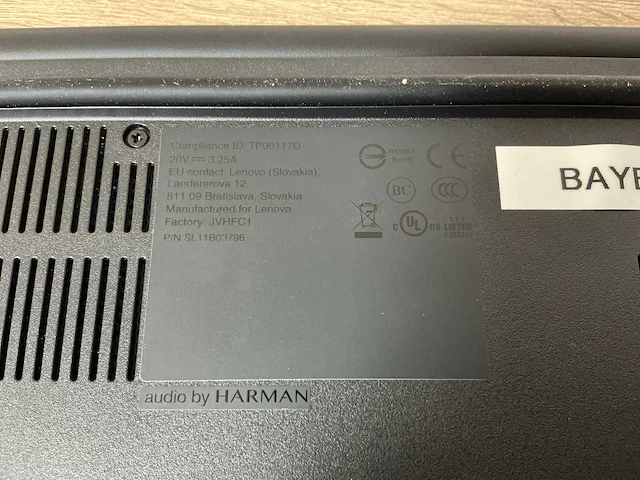 Lenovo thinkpad e15 gen2 laptop - afbeelding 8 van  8