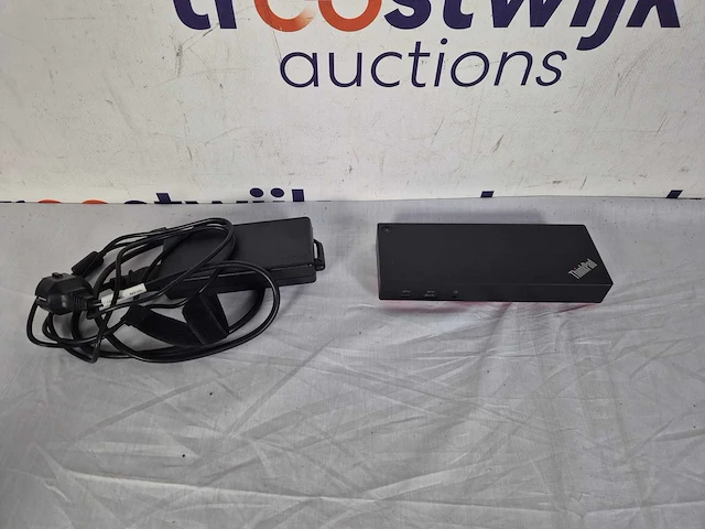 Lenovo thinkpad hybrid usb-c met usb-a dock - afbeelding 2 van  3