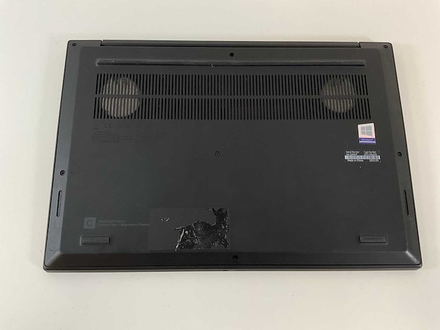 Lenovo thinkpad p1 gen 3 15.5”, core(tm) i7 10th gen, 32 gb ram, 512 gb nvme, nvidia quadro t1000 4 gb laptop - afbeelding 6 van  7