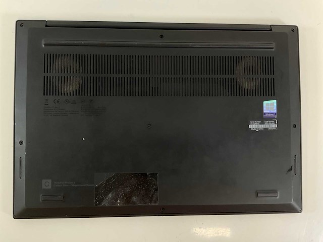 Lenovo thinkpad p1 gen 3 15.5”, core(tm) i7 10th gen, 32 gb ram, 512 gb nvme, nvidia quadro t1000 4 gb laptop - afbeelding 6 van  7