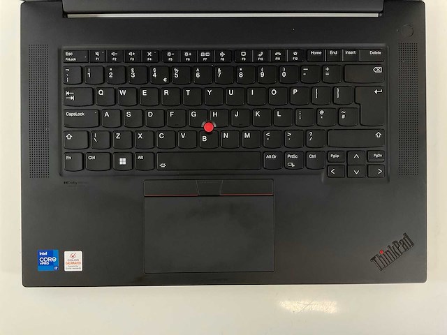 Lenovo thinkpad p1 gen 4i 16”, core(tm) i7 11th gen, 32 gb ram, 1 tb nvme, nvidia t1200 4 gb laptop - afbeelding 4 van  7