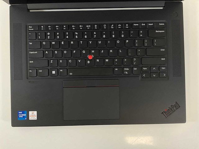 Lenovo thinkpad p1 gen 4i 16”, core(tm) i7 11th gen, 32 gb ram, 1 tb nvme, nvidia t1200 4 gb laptop - afbeelding 4 van  7