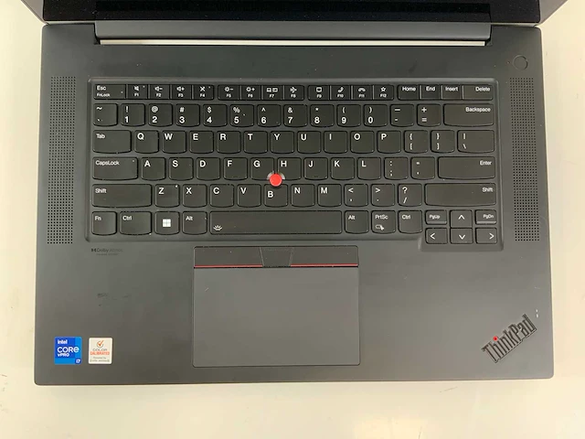 Lenovo thinkpad p1 gen 4i 16", core(tm) i7 11th gen, 32 gb ram, 1 tb nvme, nvidia t1200 laptop gpu 4 gb laptop - afbeelding 4 van  6