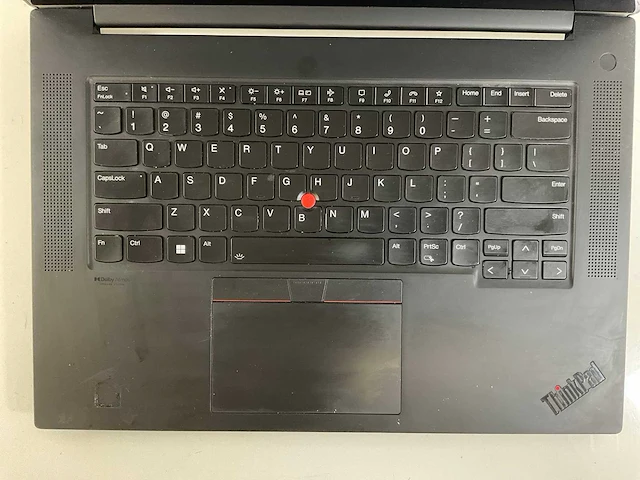 Lenovo thinkpad p1 gen 4i 16”, core(tm) i7 11th gen, 32 gb ram, 1 tb nvme, nvidia t1200 laptop gpu 4 gb laptop - afbeelding 4 van  7