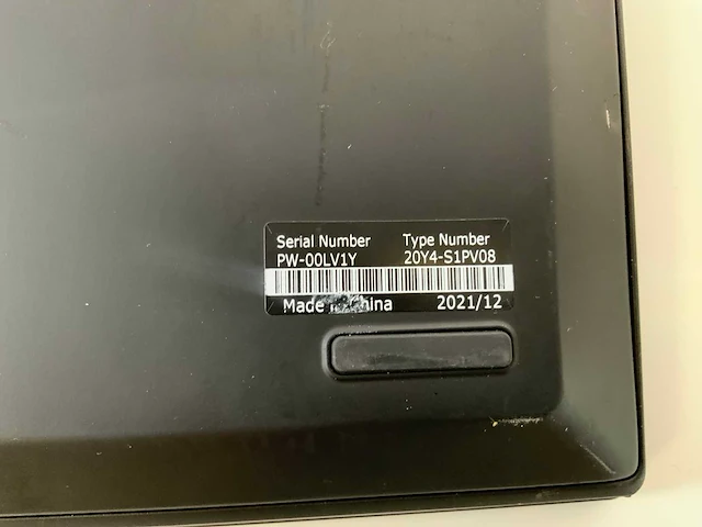 Lenovo thinkpad p1 gen 4i 16", core(tm) i7 11th gen, 64 gb ram, 2 tb nvme laptop - afbeelding 7 van  7