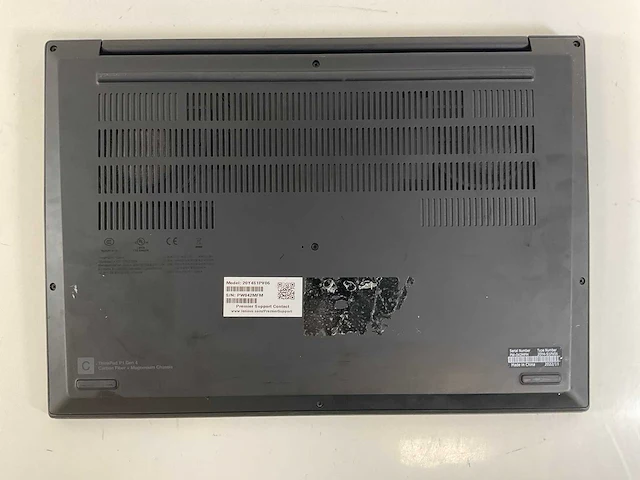 Lenovo thinkpad p1 gen 4i 16”, core(tm) i7 11th gen, 64 gb ram, 2 tb nvme laptop - afbeelding 6 van  7