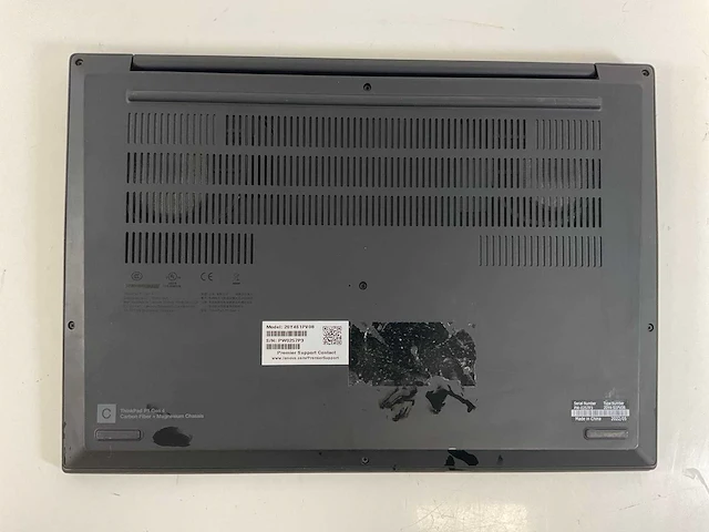 Lenovo thinkpad p1 gen 4i 16”, core(tm) i7 11th gen, 64 gb ram, 2 tb nvme laptop - afbeelding 6 van  7