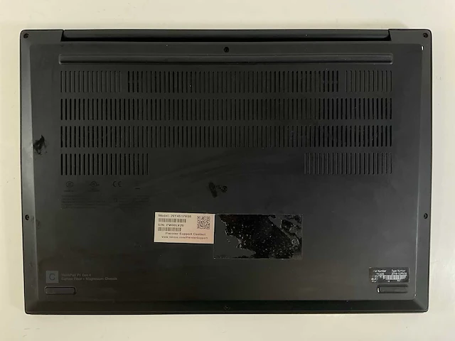 Lenovo thinkpad p1 gen 4i 16”, core(tm) i7 11th gen, 64 gb ram, 2 tb nvme laptop - afbeelding 6 van  7