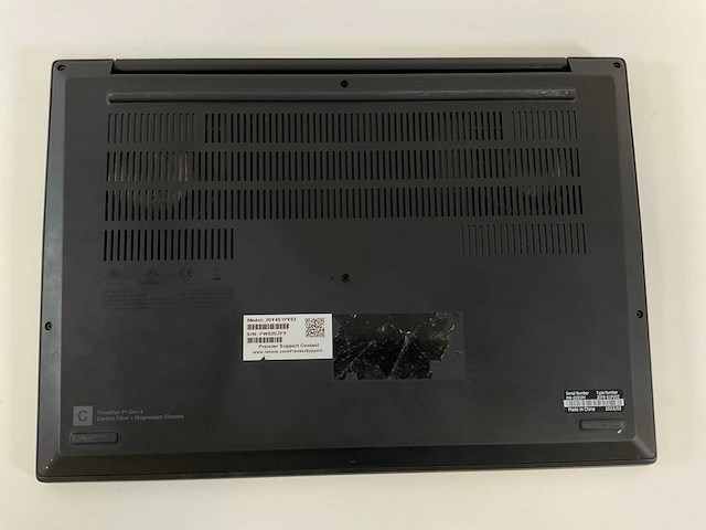 Lenovo thinkpad p1 gen 4i 16”, core(tm) i7 11th gen, 64 gb ram, 2 tb nvme laptop - afbeelding 5 van  6