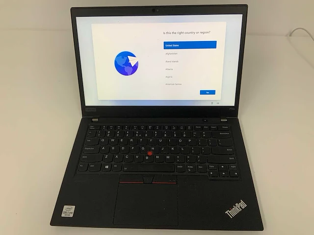 Lenovo thinkpad p14s gen 1a laptop - afbeelding 1 van  3
