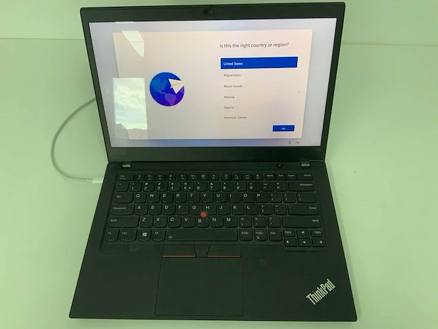 Lenovo thinkpad t14 gen 1 laptop - afbeelding 1 van  3