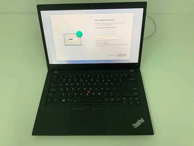 Lenovo thinkpad t14 gen 1 laptop - afbeelding 1 van  3