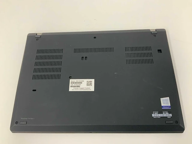 Lenovo thinkpad t14 gen 1 laptop - afbeelding 3 van  3