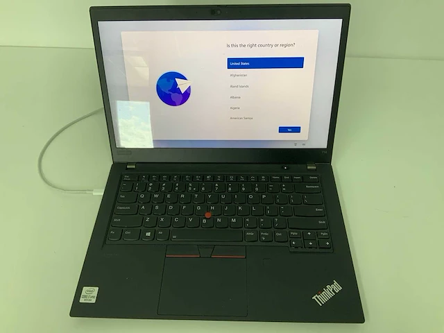 Lenovo thinkpad t14 gen 1 laptop - afbeelding 1 van  3