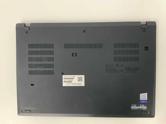 Lenovo thinkpad t14 gen 1 laptop - afbeelding 3 van  3