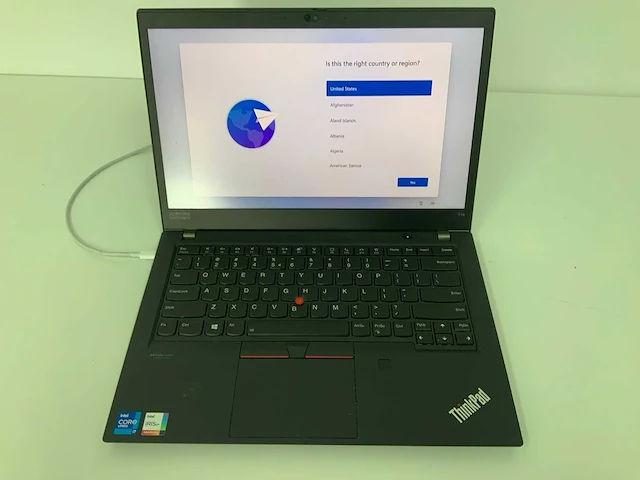 Lenovo thinkpad t14 gen 2i laptop - afbeelding 1 van  3