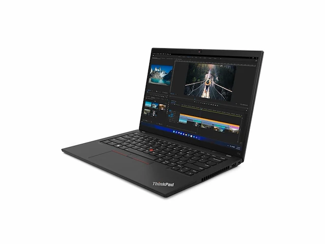 Lenovo thinkpad t14 gen 3 (intel) intel coretm i5 i5-1235u laptop 356 cm (14) wuxga 8 gb ddr4-sdram 256 gb qwertz zwart - afbeelding 4 van  7