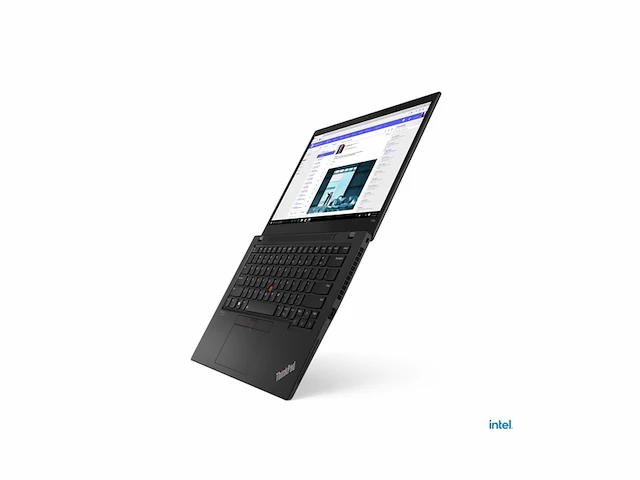 Lenovo thinkpad t14s intel coretm i7 i7-1165g7 laptop 35,6 cm (14) 4k ultra hd 16 gb lpddr4x-sdram 1 tb ssd wi-fi 6 (802.11ax) windows 10 pro zwart qwerty - afbeelding 1 van  4