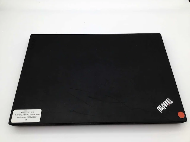 Lenovo thinkpad t480 laptop - afbeelding 3 van  9