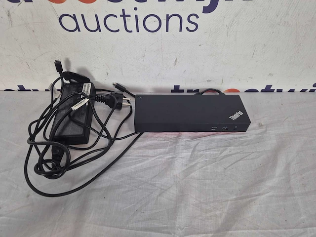 Lenovo thinkpad universal thunderbolt 4 dock - laptop docking station - afbeelding 3 van  3