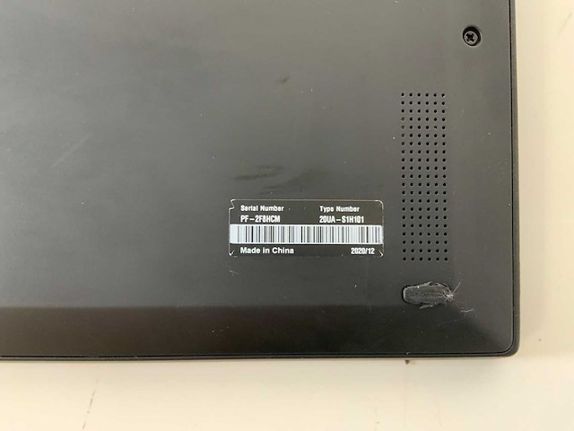 Lenovo thinkpad x1 carbon 8th gen 14", core(tm) i7 10th gen, 16 gb ram, 256 gb nvme laptop - afbeelding 7 van  7