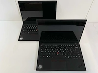Lenovo thinkpad x1 carbon 8th gen 14", core(tm) i7 10th gen, 16 gb ram, no hdd laptops (2x) - afbeelding 1 van  15